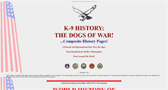 Desktop Screenshot of k9history.com
